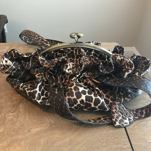 Jessica Simpson Leopard Print Handbag
